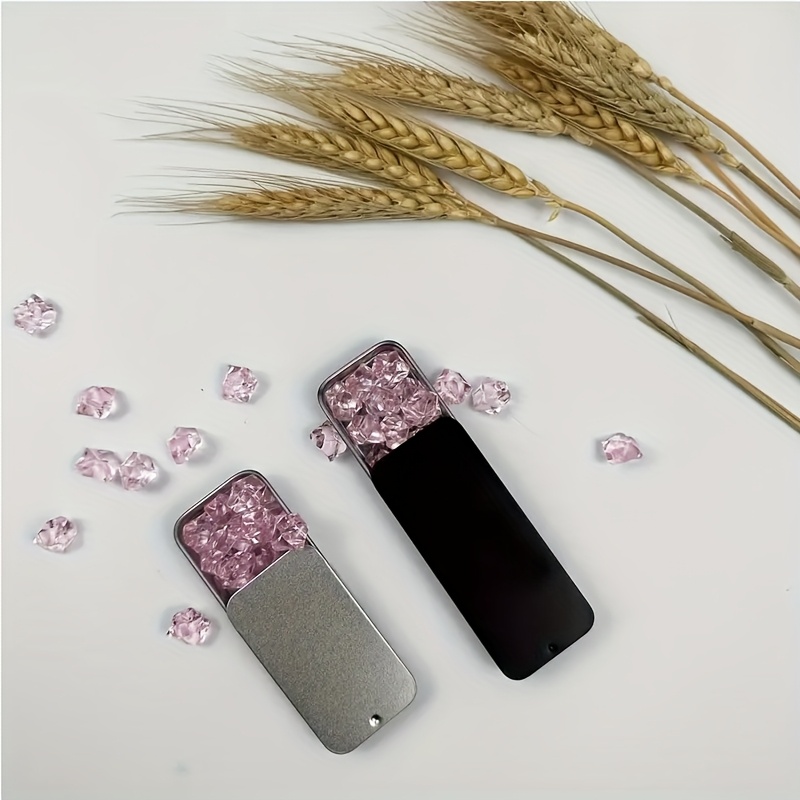 Mini Metal Slide Box for Storage, Portable Design